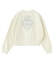 HEART RIBBON EMBLEM SHORT CREW SWEAT