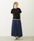 ASYMMETRICAL LONG SKIRT