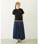 ASYMMETRICAL LONG SKIRT
