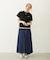 ASYMMETRICAL LONG SKIRT