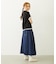 ASYMMETRICAL LONG SKIRT