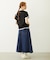 ASYMMETRICAL LONG SKIRT