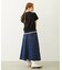ASYMMETRICAL LONG SKIRT