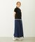 ASYMMETRICAL LONG SKIRT