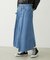 ASYMMETRICAL LONG SKIRT