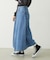 ASYMMETRICAL LONG SKIRT