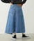 ASYMMETRICAL LONG SKIRT