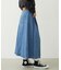 ASYMMETRICAL LONG SKIRT