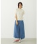 ASYMMETRICAL LONG SKIRT