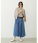 ASYMMETRICAL LONG SKIRT