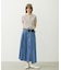 ASYMMETRICAL LONG SKIRT