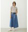 ASYMMETRICAL LONG SKIRT