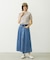 ASYMMETRICAL LONG SKIRT