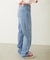 MILKFED. EMBROIDERED DENIM PANTS