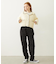 OPEN COLLAR CONTRAST TRIM KNIT CARDIGAN