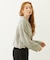 OPEN COLLAR CONTRAST TRIM KNIT CARDIGAN
