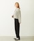 OPEN COLLAR CONTRAST TRIM KNIT CARDIGAN