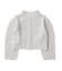 OPEN COLLAR CONTRAST TRIM KNIT CARDIGAN