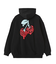 MELTY CHERRY WIDE ZIP UP HOODIE