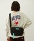SHOULDER WIDE BAG MESH POCKET LtGREEN