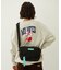 SHOULDER WIDE BAG MESH POCKET LtGREEN