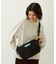SHOULDER WIDE BAG MESH POCKET LtGREEN