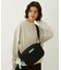 SHOULDER WIDE BAG MESH POCKET LtGREEN