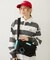 SHOULDER WIDE BAG MESH POCKET LtGREEN