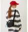 SHOULDER WIDE BAG MESH POCKET LtGREEN