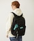 W ZIP BACKPACK LtGREEN