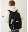 W ZIP BACKPACK LtGREEN
