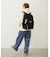W ZIP BACKPACK LtGREEN