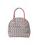 STRIPED FLOWER QUILTED BAG