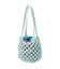 KNITTED GINGHAM BAG