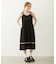TYROLEAN TAPE CAMI DRESS