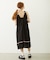 TYROLEAN TAPE CAMI DRESS