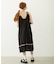 TYROLEAN TAPE CAMI DRESS