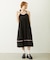 TYROLEAN TAPE CAMI DRESS