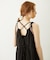 TYROLEAN TAPE CAMI DRESS