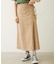 CHINO TUCK LONG SKIRT