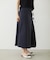 CHINO TUCK LONG SKIRT