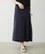 CHINO TUCK LONG SKIRT