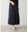 CHINO TUCK LONG SKIRT