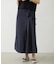 CHINO TUCK LONG SKIRT