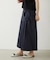 CHINO TUCK LONG SKIRT
