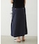 CHINO TUCK LONG SKIRT