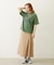 CHINO TUCK LONG SKIRT