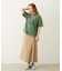CHINO TUCK LONG SKIRT