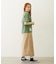 CHINO TUCK LONG SKIRT