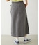 CHINO TUCK LONG SKIRT